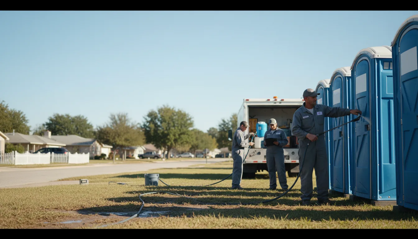 Long-Term Portable Toilet Rental in Lyons, SD near me